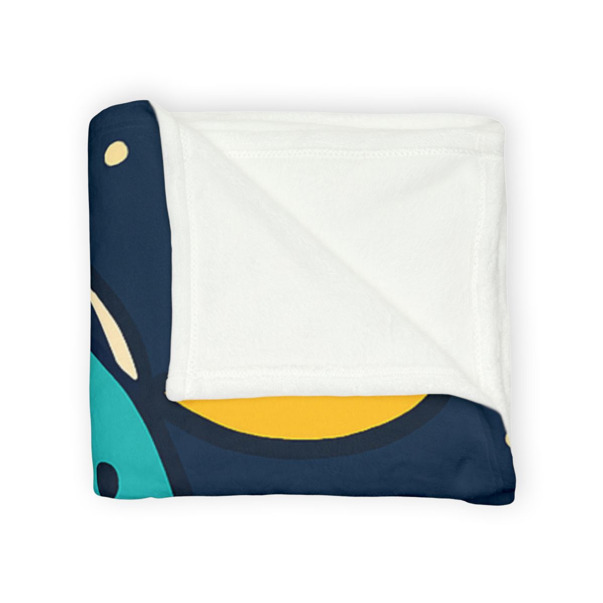 Starship Space Whale Adventure soft fleece blankets