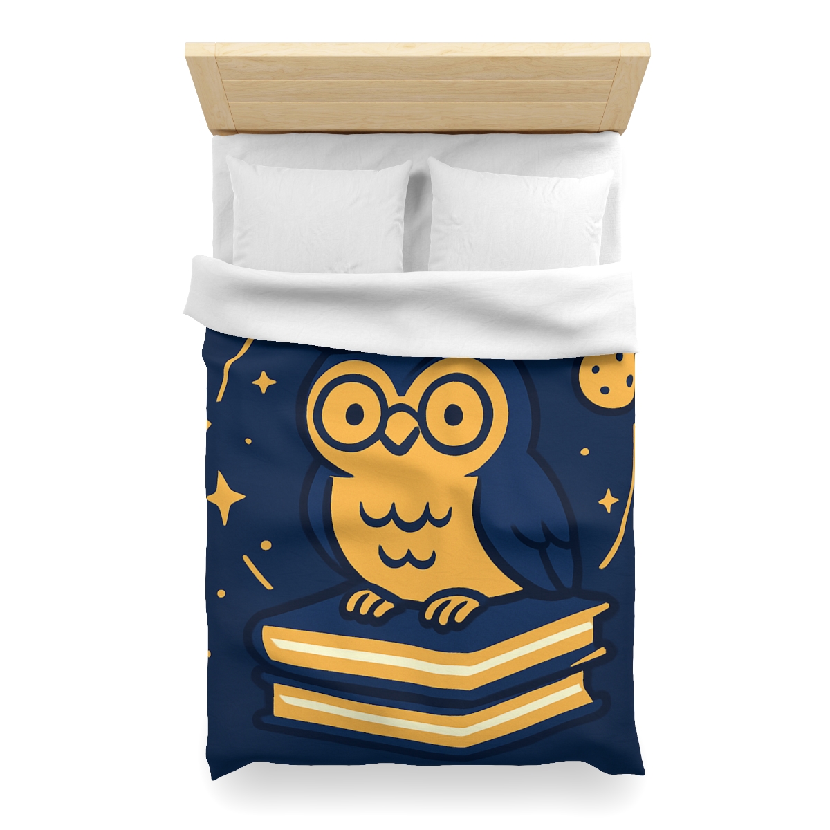 Galactic Owl Library stylish duvet covers