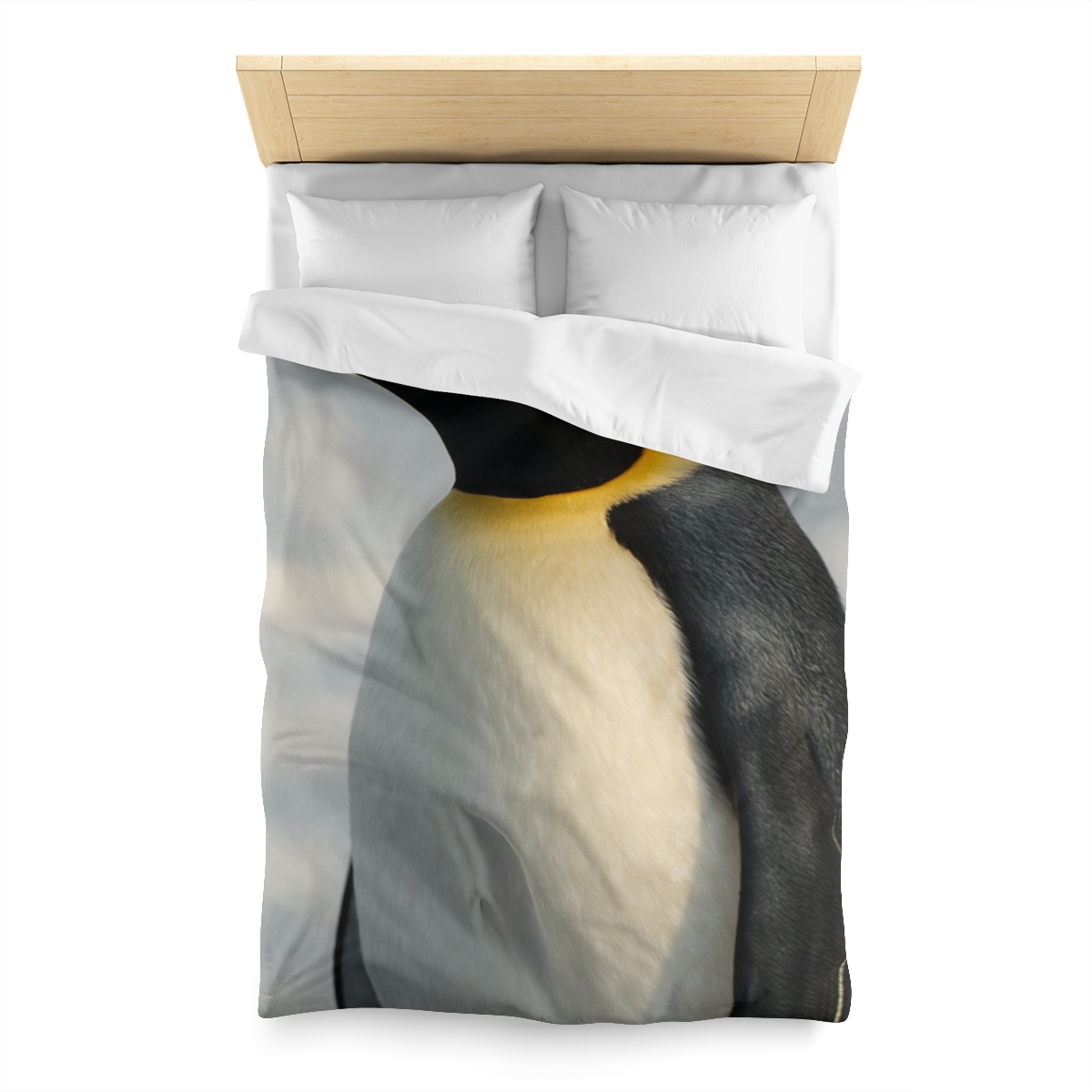 Aurora Drift Emperor Penguin stylish duvet covers
