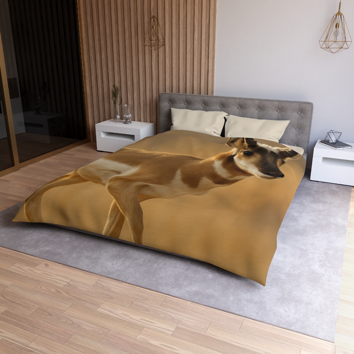 Horizon Pulse Pronghorn personalized bedding duvets