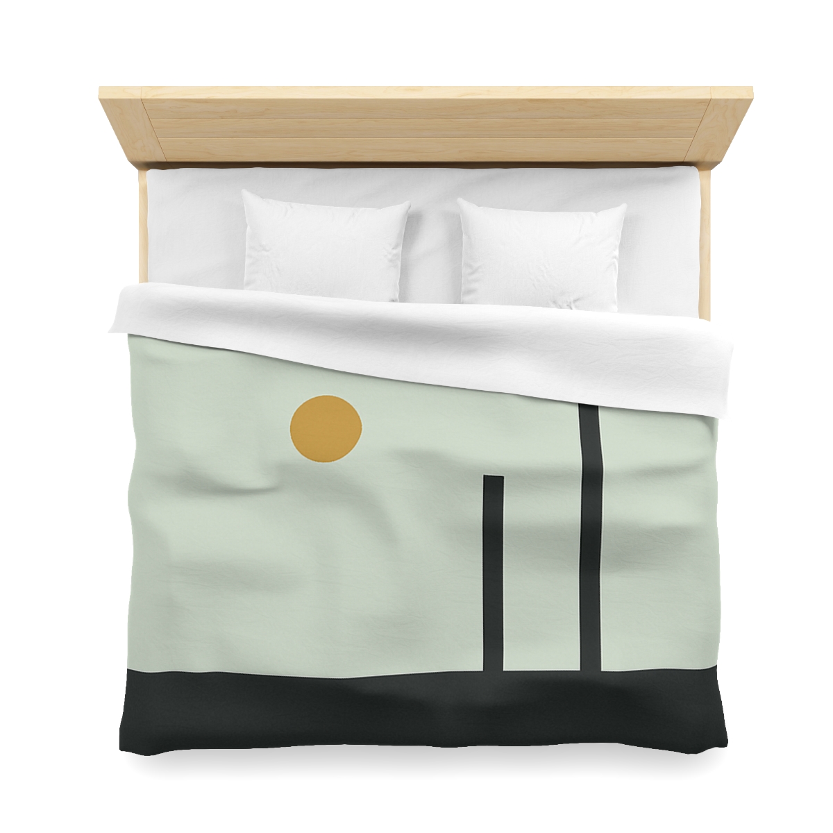 Low Horizon Bar And Twin Posts duvets for gifts