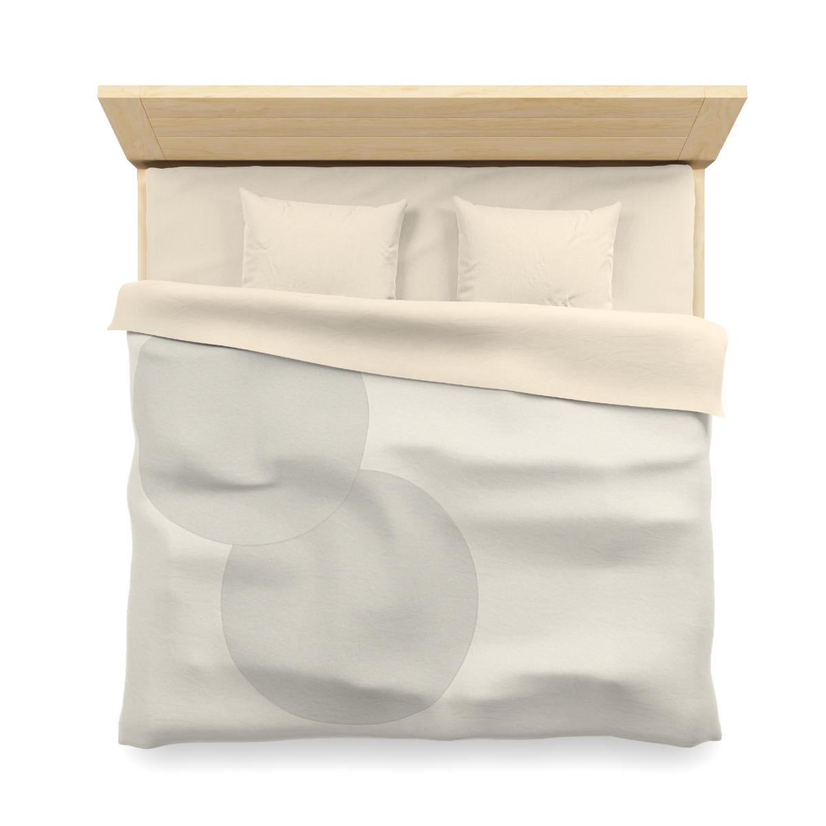 Quiet Orbit Of Three Circles designer printed duvets