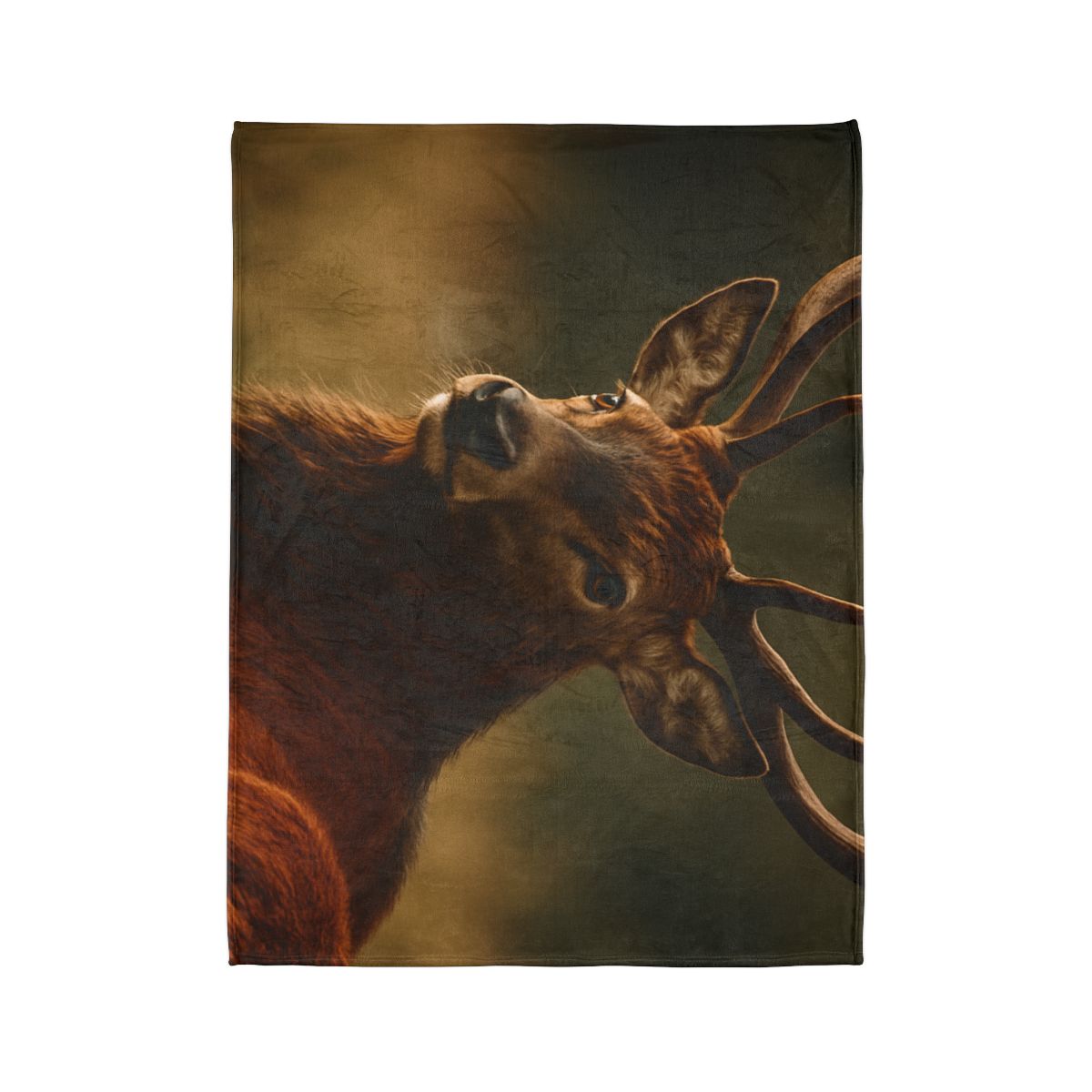 Amber Glance Red Deer decorative home blankets