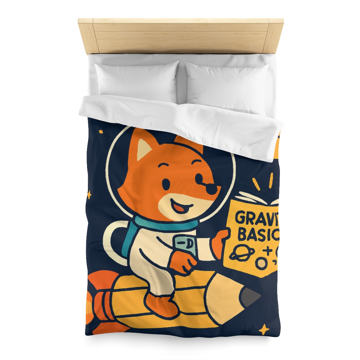 Comet Library Delivery Fox custom duvets