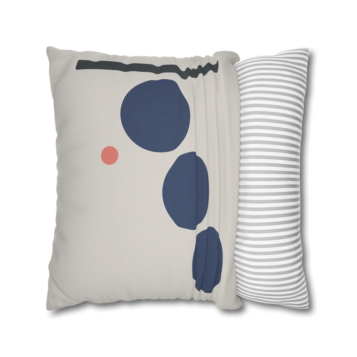 Stepped Circles And Side Bar custom pillow cases