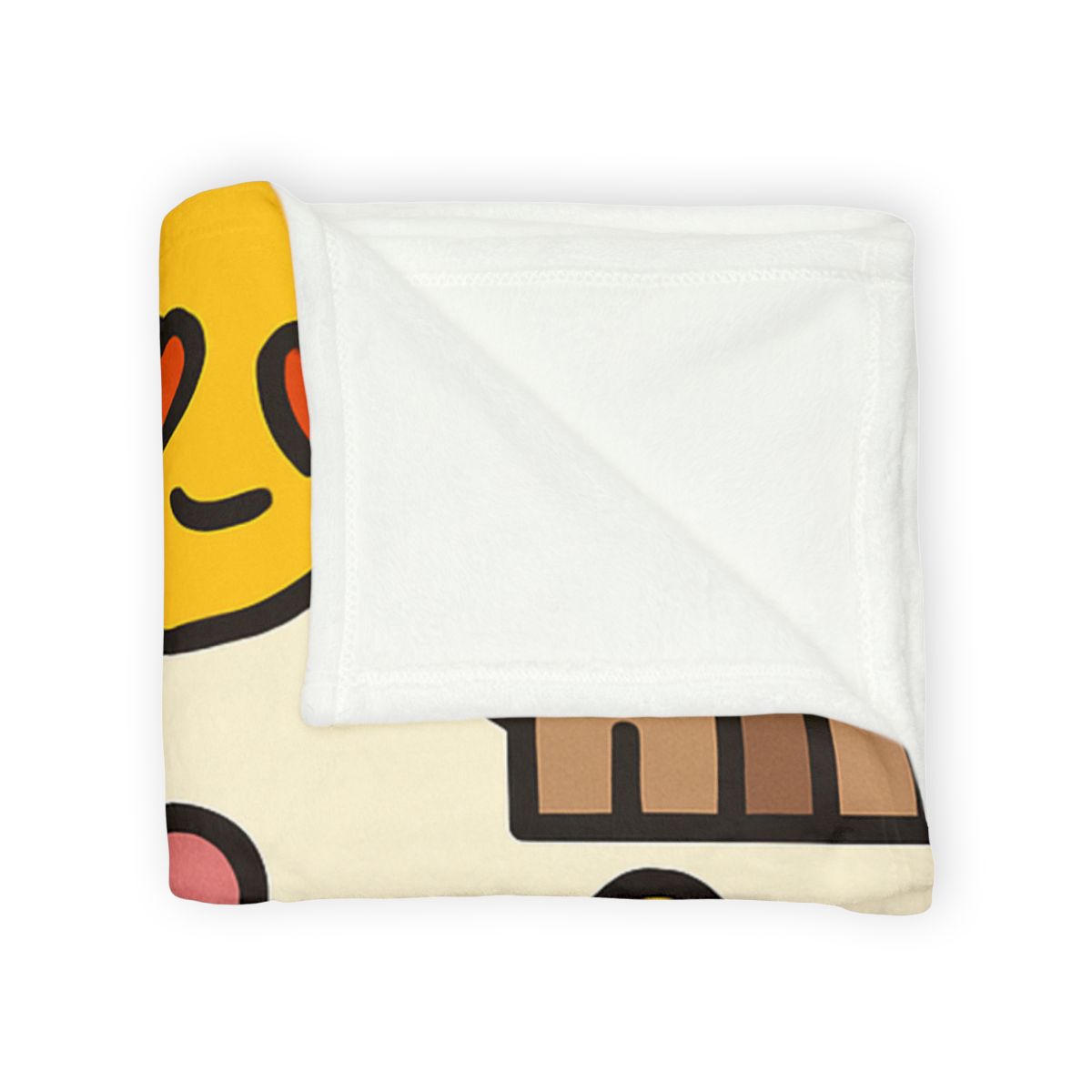 Robot Bee Pollination Map decorative home blankets