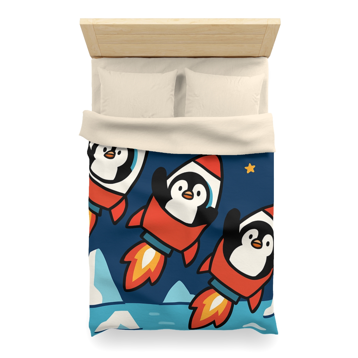 Rocket Penguin Crew warm winter duvets