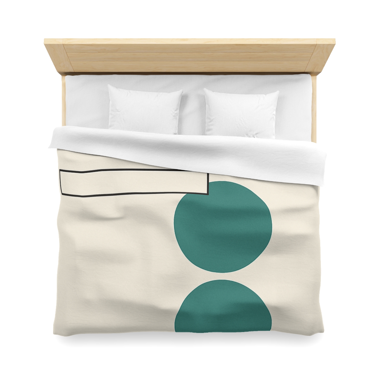 Staggered Circle Trio With Offset Bar warm winter duvets