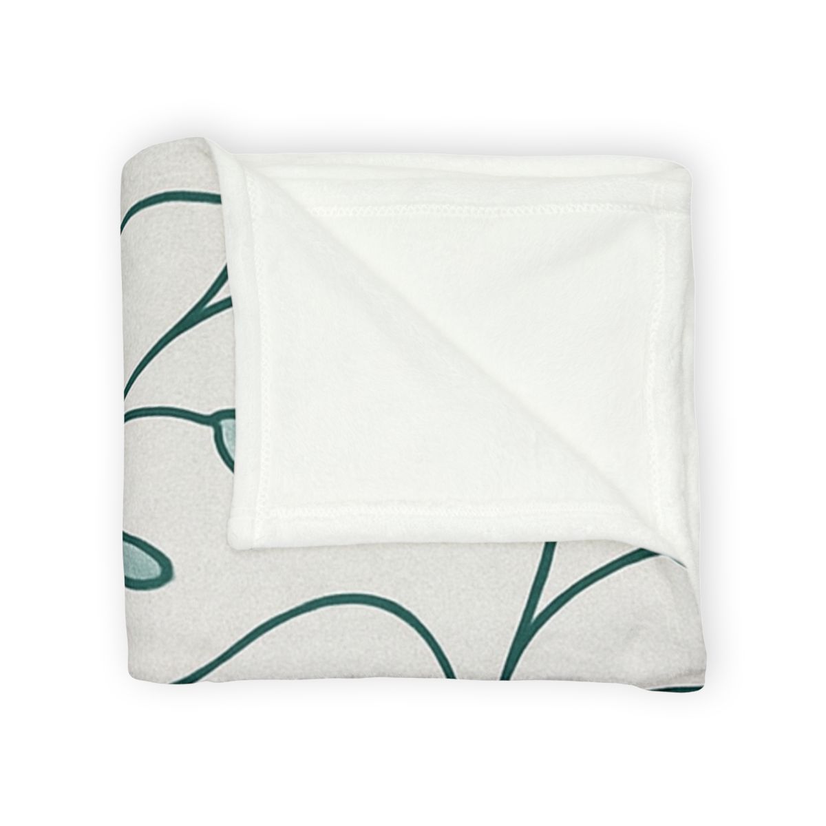 Vine Filament Network personalized cozy blankets