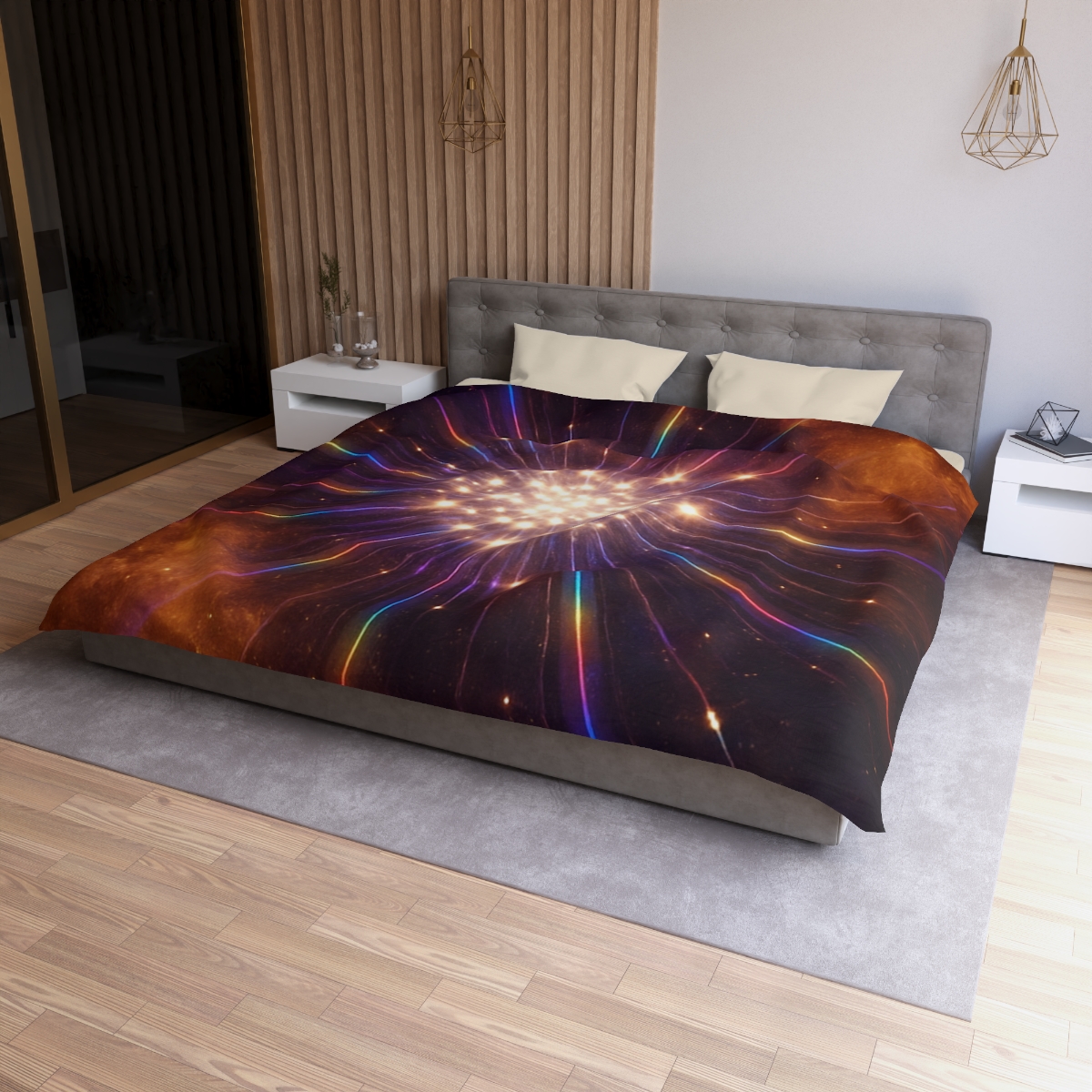 Starburst Cluster Mosaic unique patterned duvets