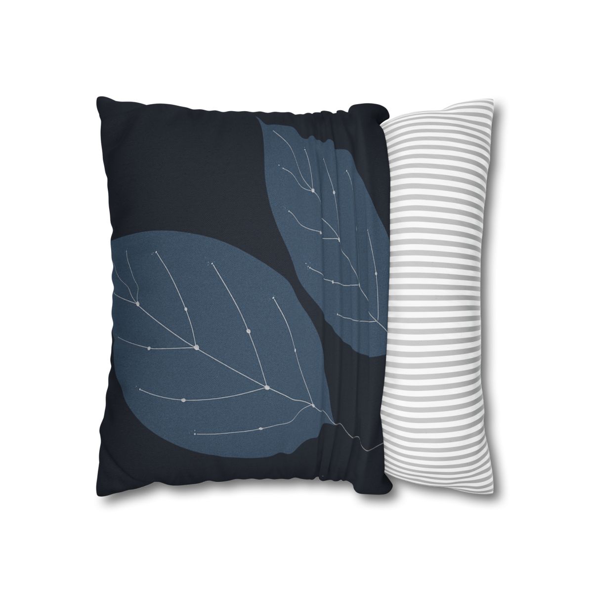 Leaf Vein Constellation Map designer print pillow cases