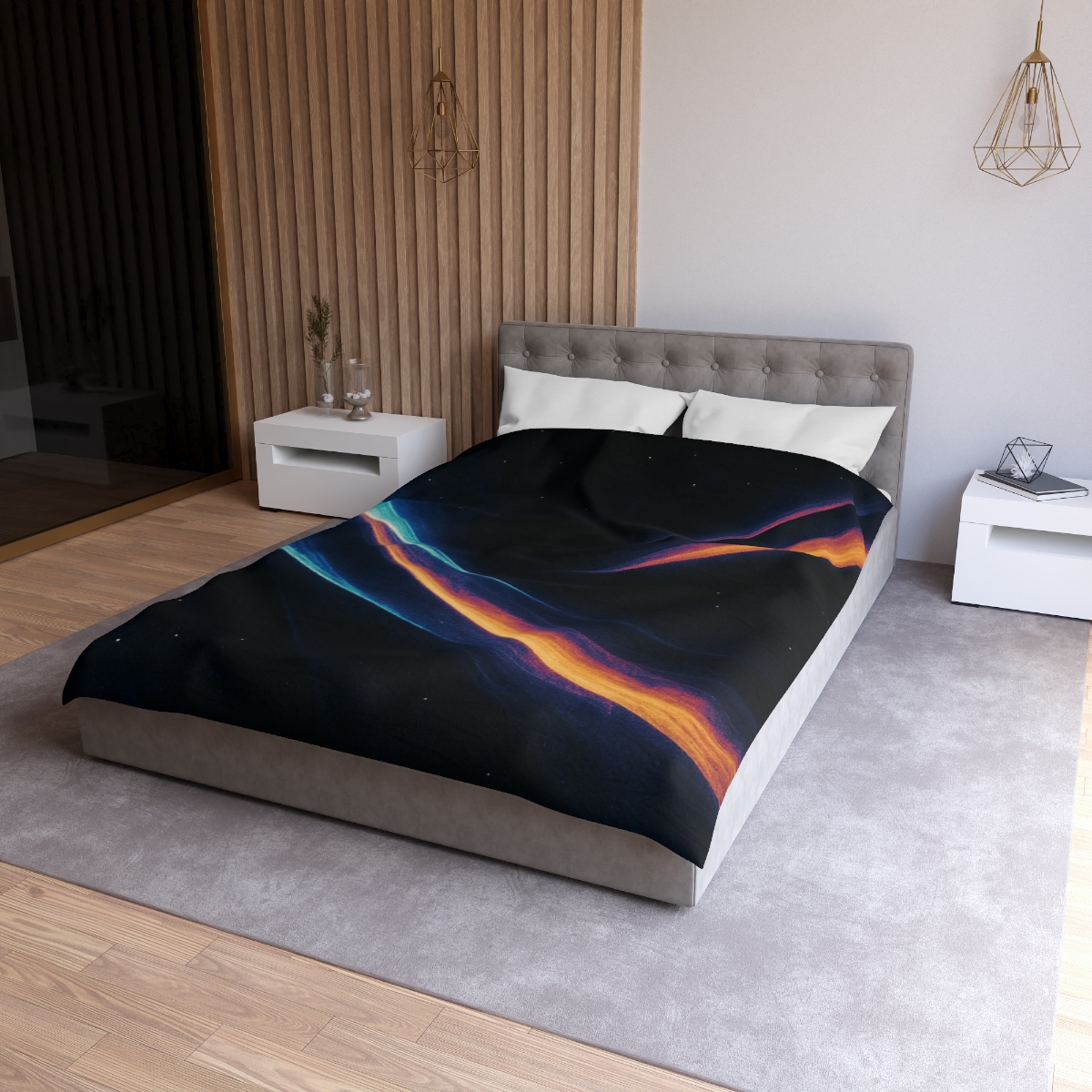 Prismatic Horizon Shear soft comforter duvets