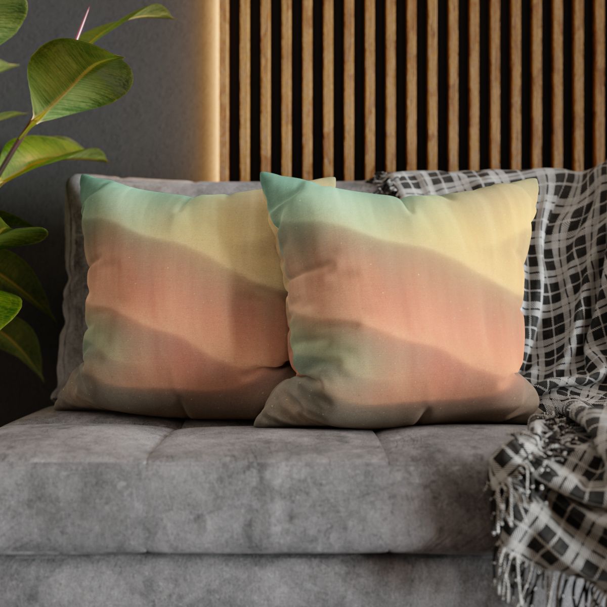 Auroral Dust Gradient comfortable bedding pillow covers