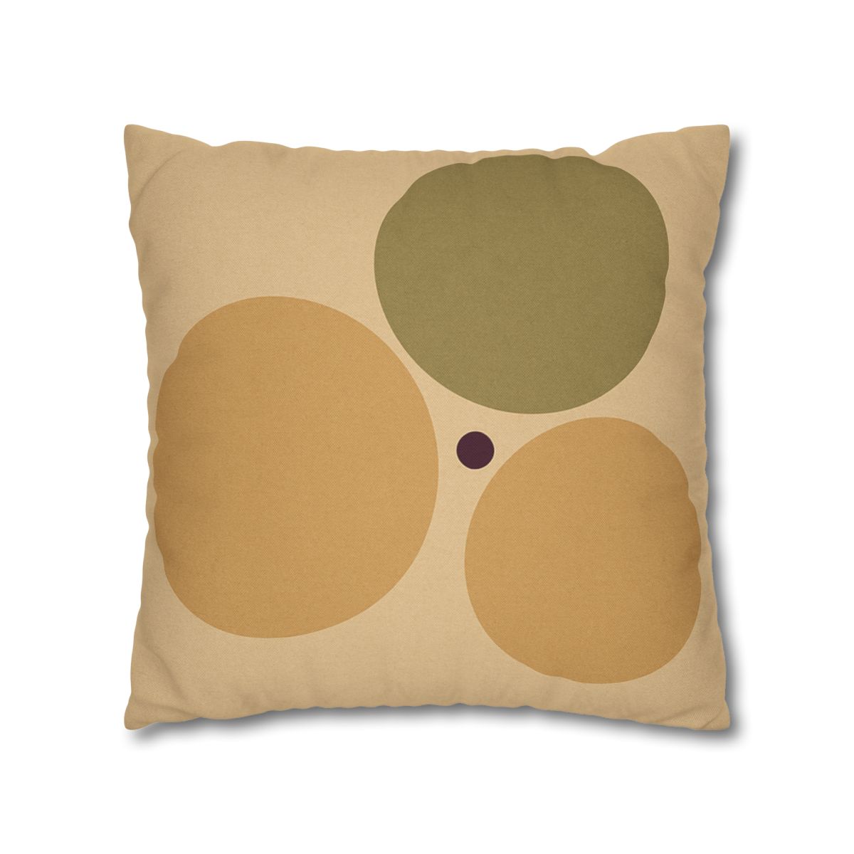 Clustered Three Circles With Quiet Gap trendy patterned pillow cases