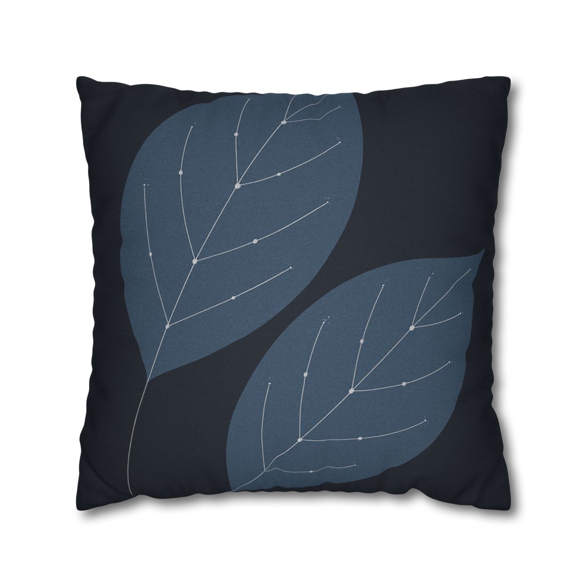 Leaf Vein Constellation Map designer print pillow cases