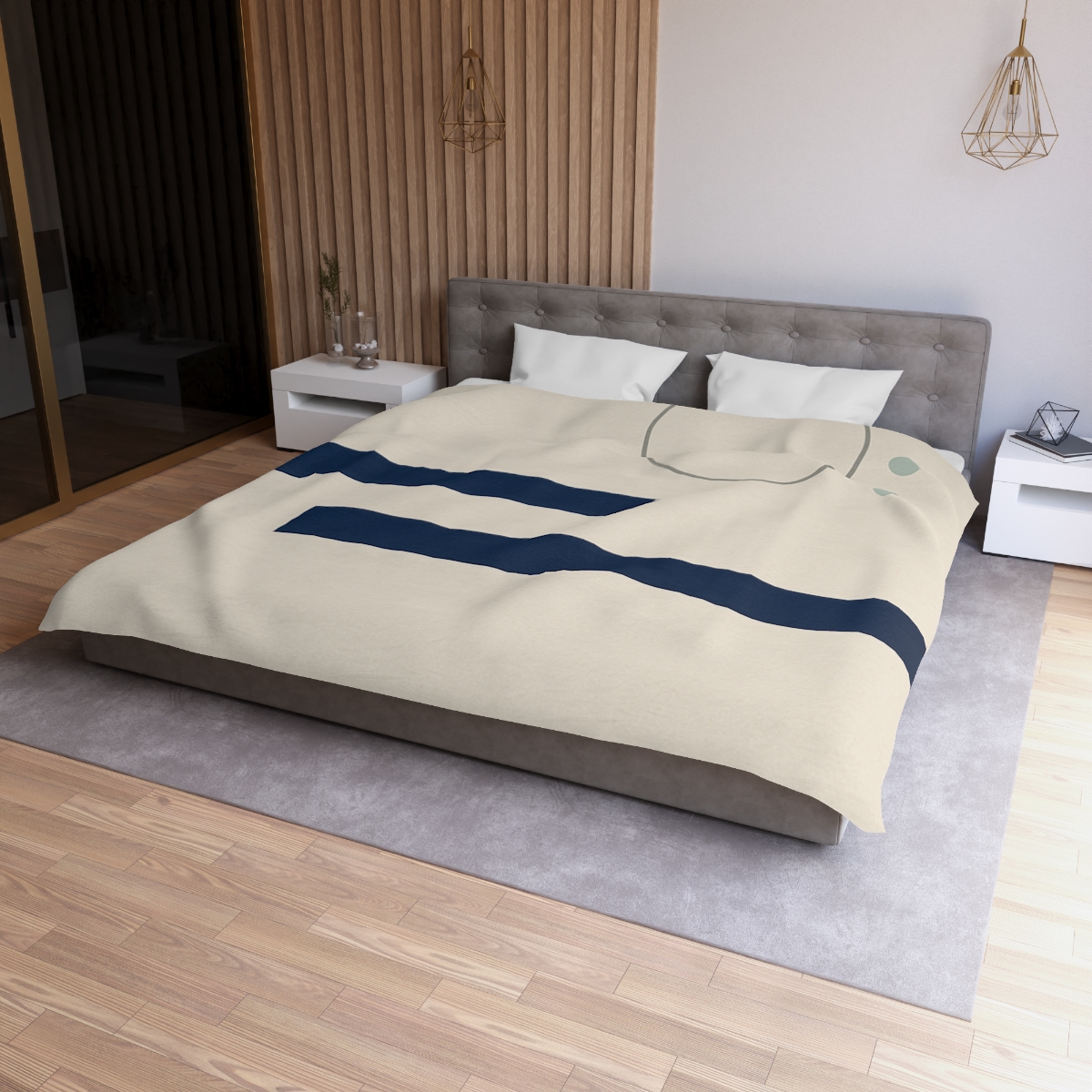 Twin Bars And Quiet Dot Cluster stylish duvet covers