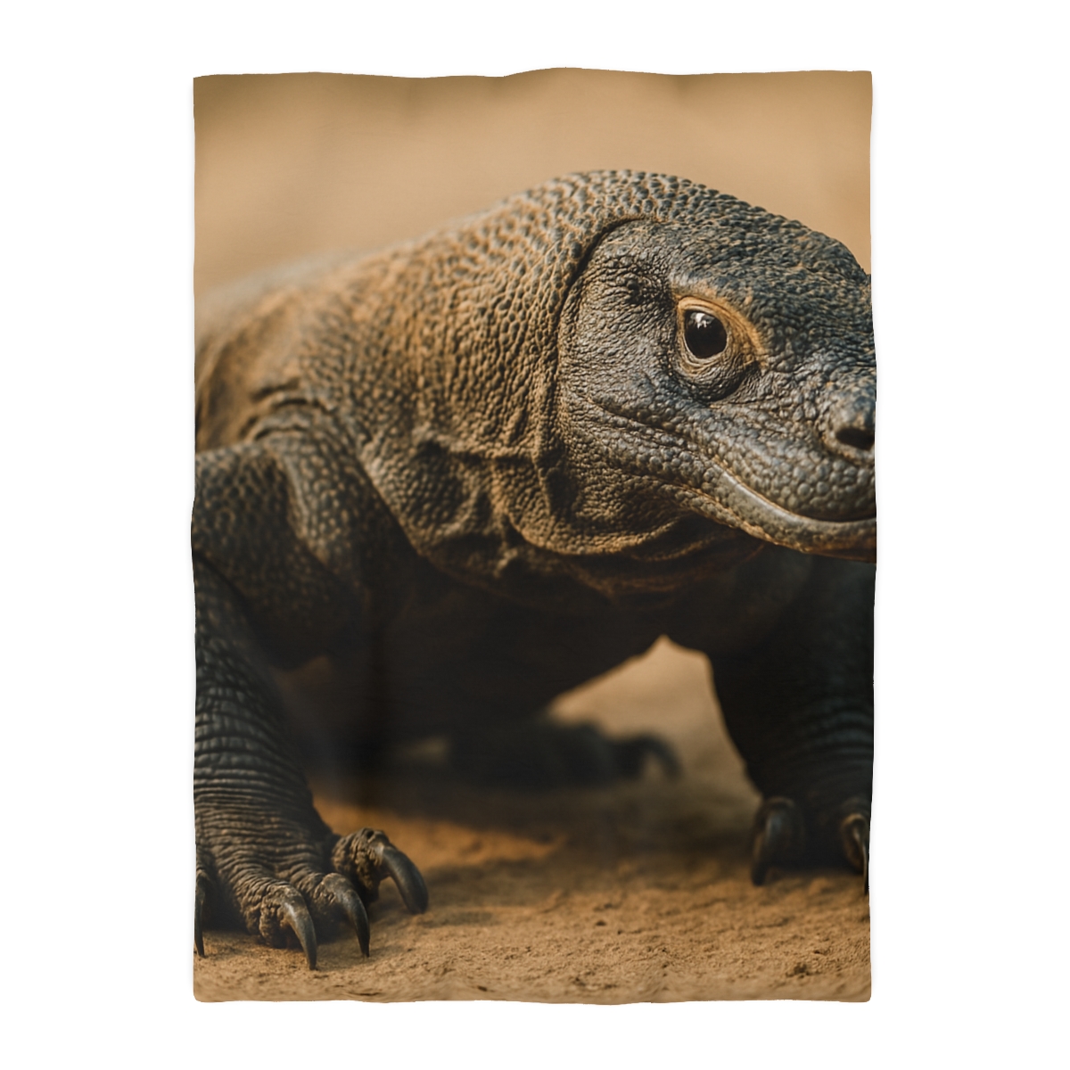 Ancient Sentinel Komodo Dragon unique patterned duvets