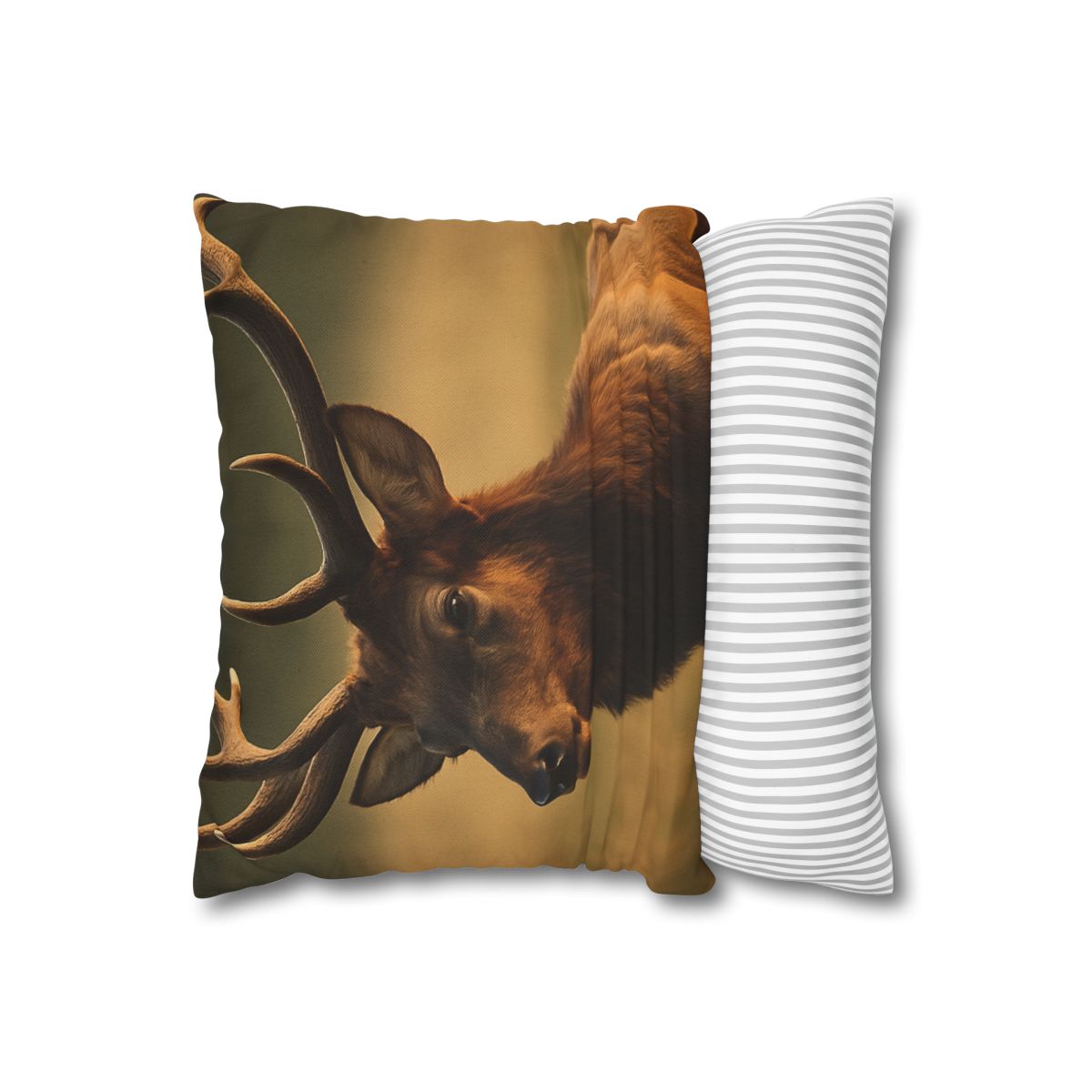 Antler Crown Mountain Elk soft cotton pillow cases