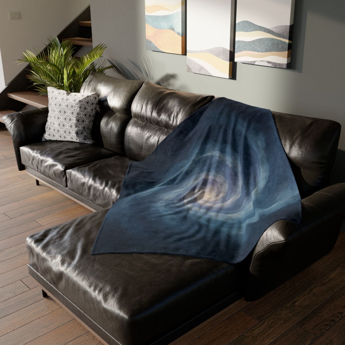 Nebula Spiral Veil unique gift blankets