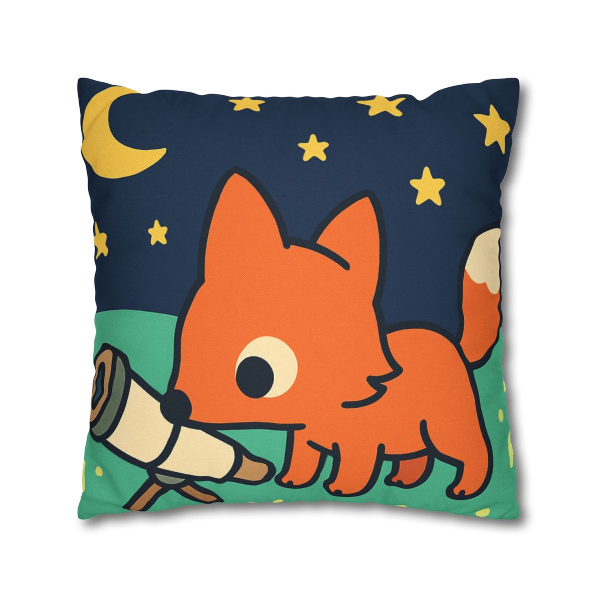 Starlight Safari Fox custom pillow cases