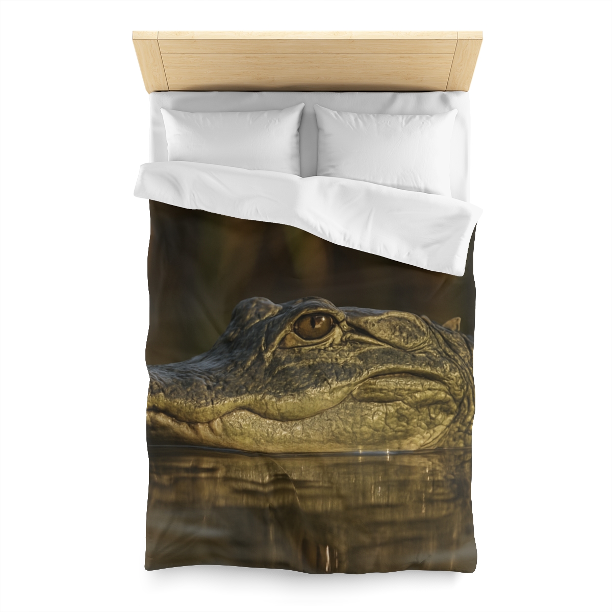 Nebula Stillness American Alligator duvets for gifts