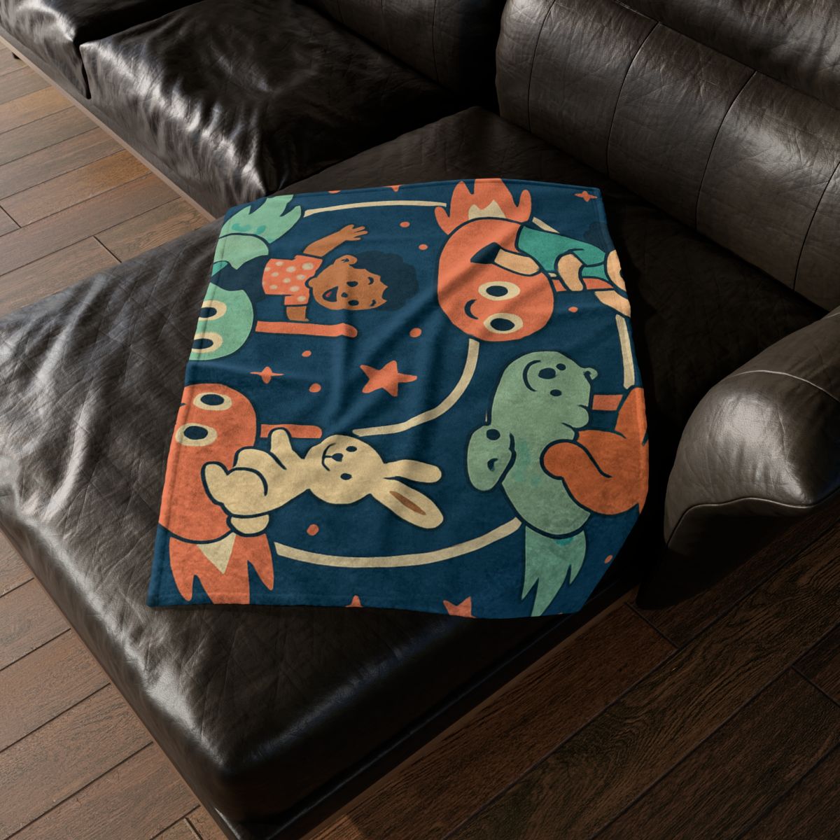 Comet Carousel Park decorative home blankets