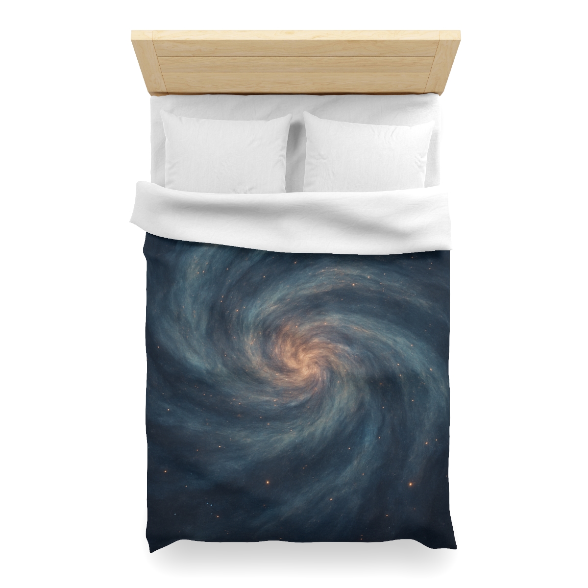 Nebula Spiral Haze personalized bedding duvets