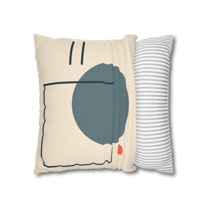 Quiet Orbit With Offset Frame unique gift pillow cases