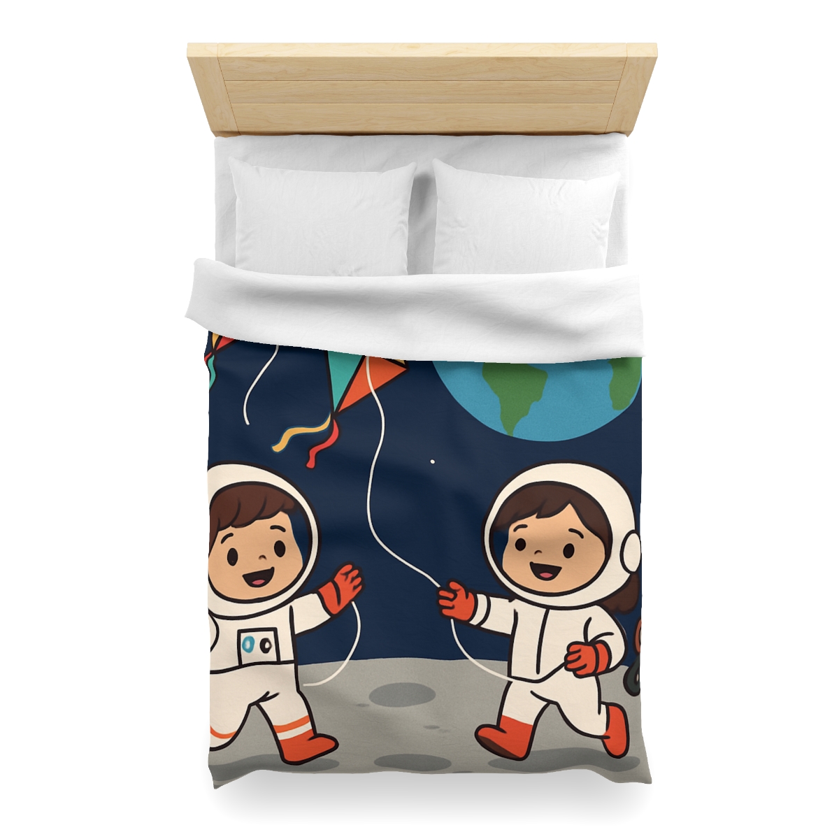 Kite Festival On The Moon custom duvets