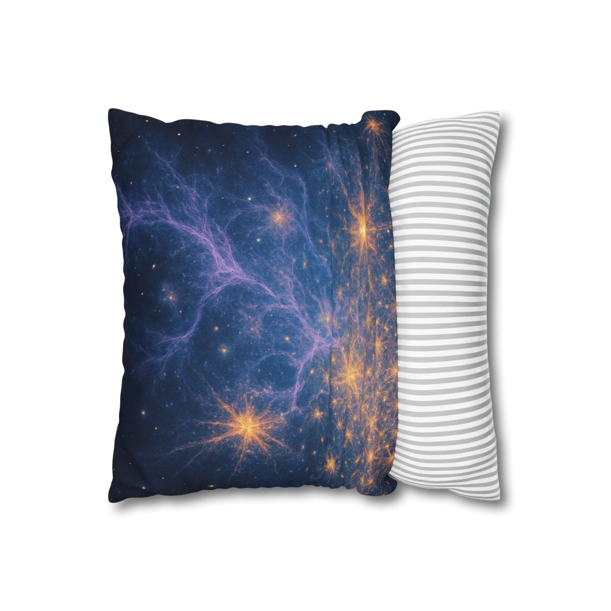 Starburst Lace Field designer print pillow cases