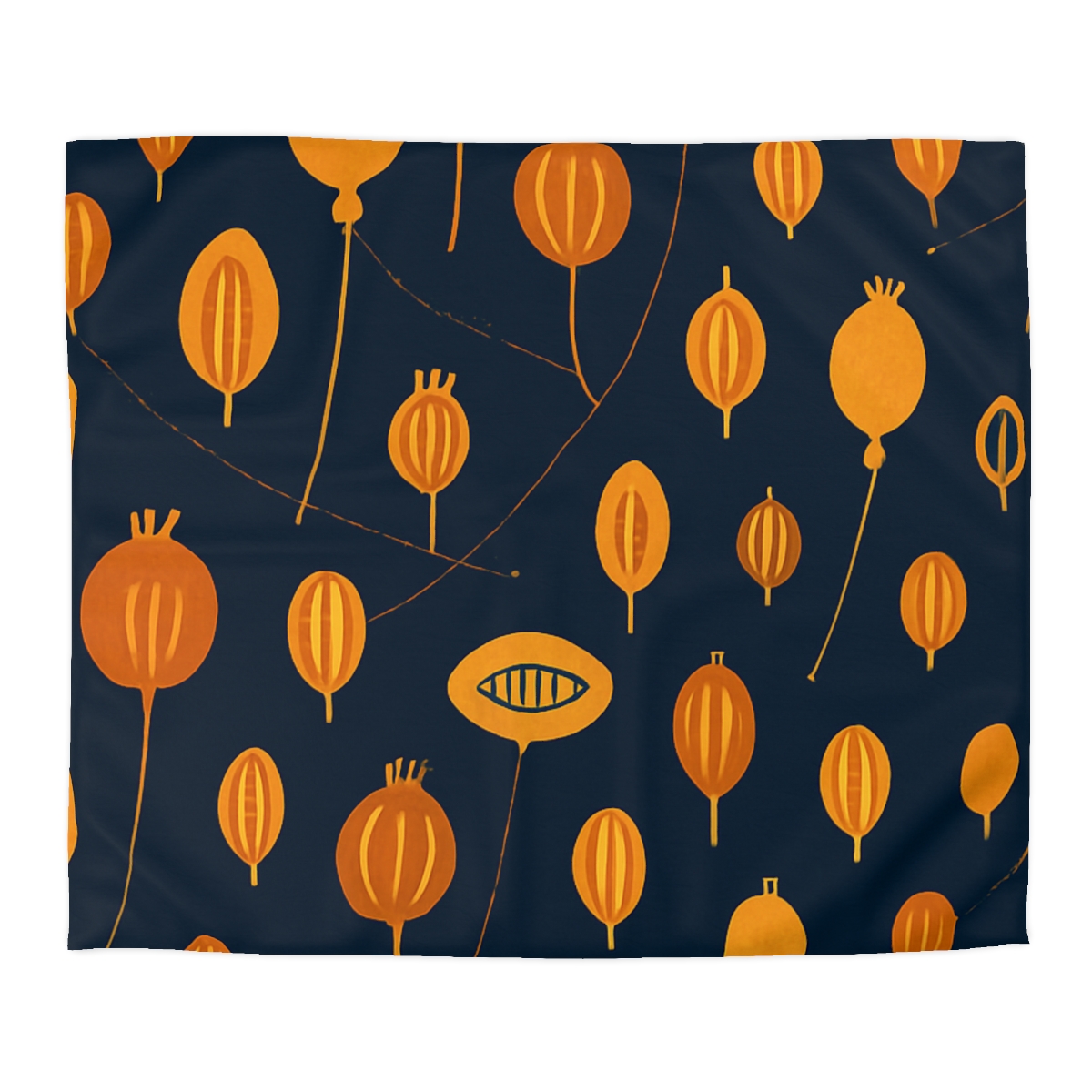 Seed Pod Constellation personalized bedding duvets