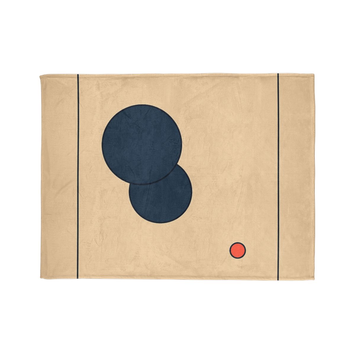 Offset Frame With Two Quiet Discs personalized cozy blankets