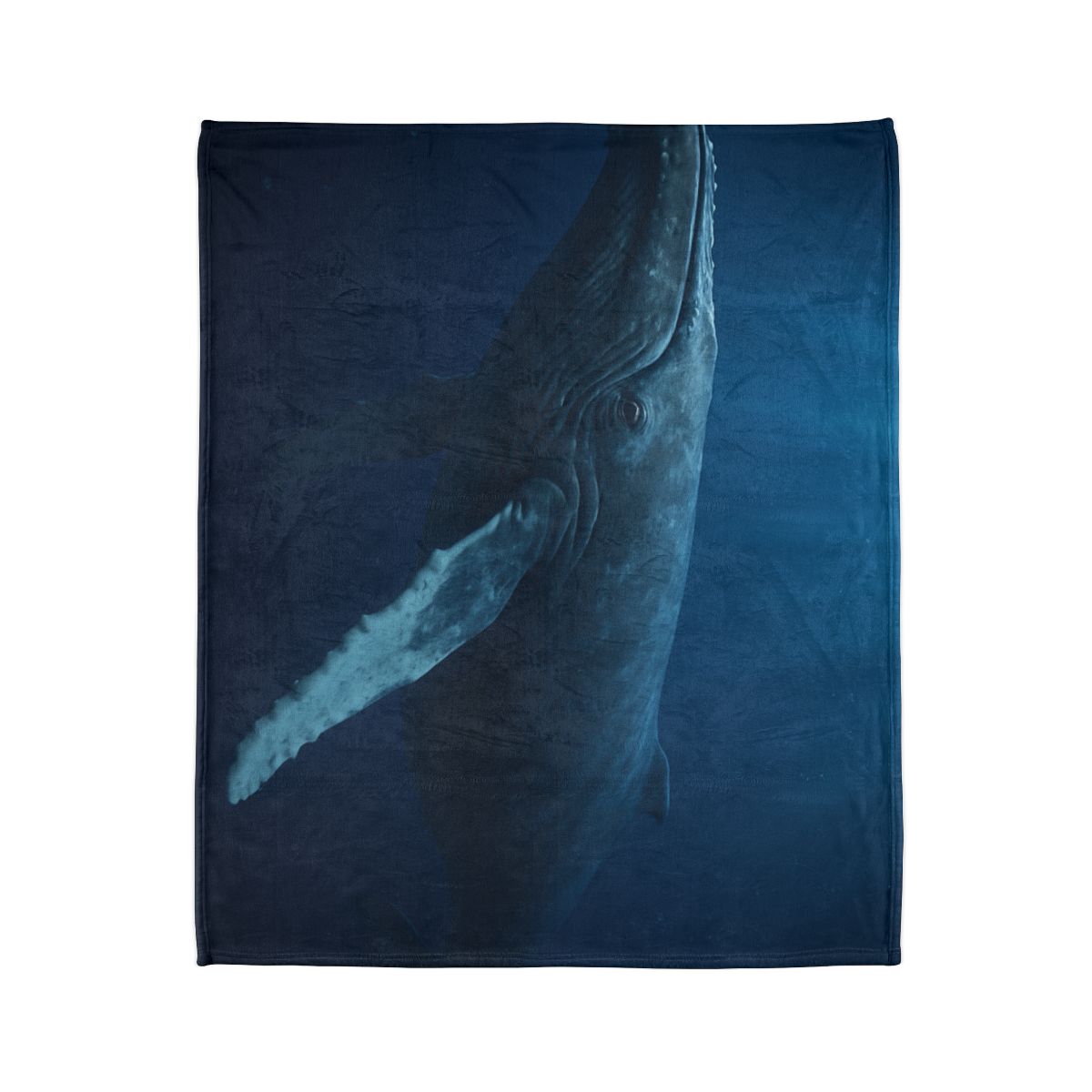 Deep Chorus Humpback Whale personalized cozy blankets
