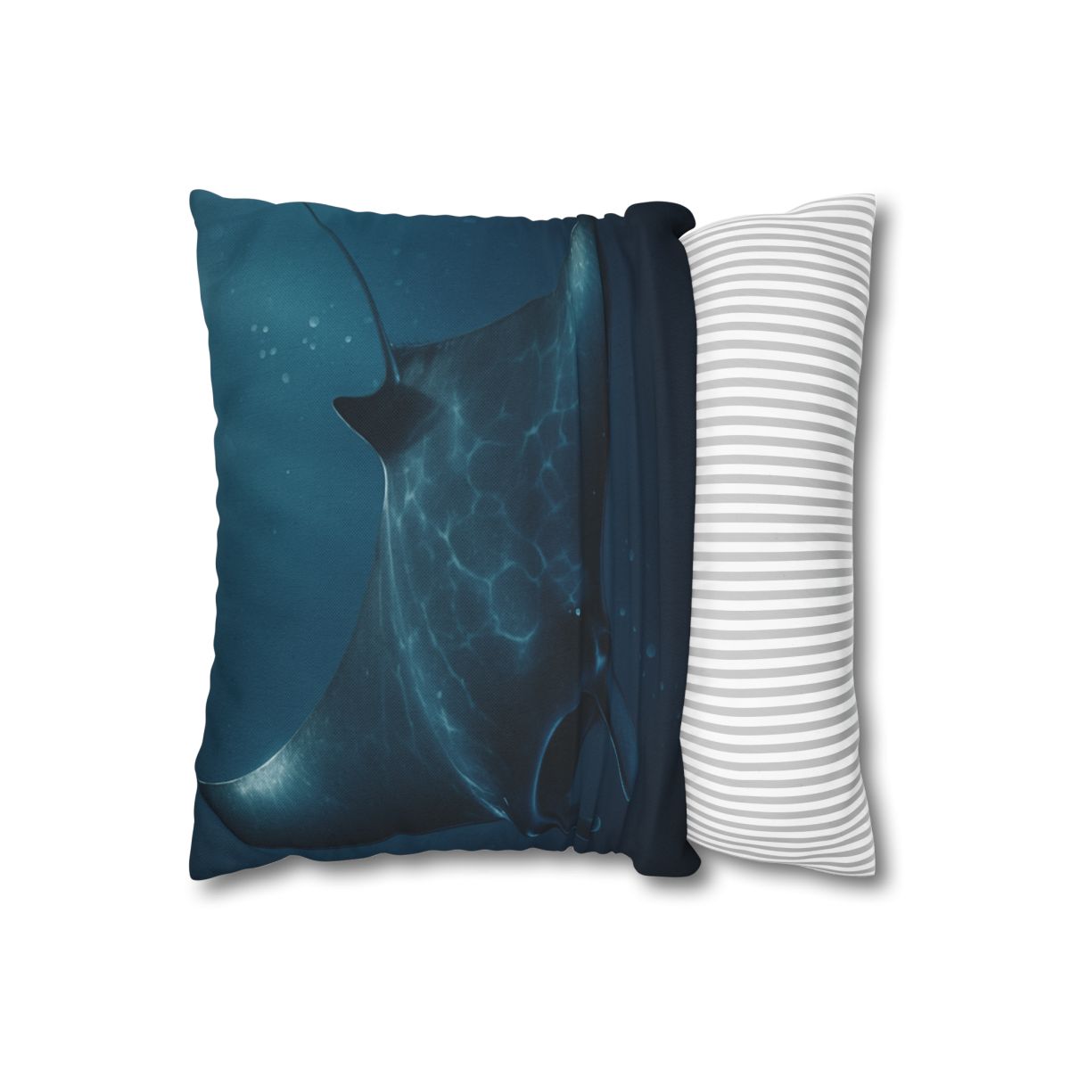 Starlit Surge Manta Ray unique gift pillow cases