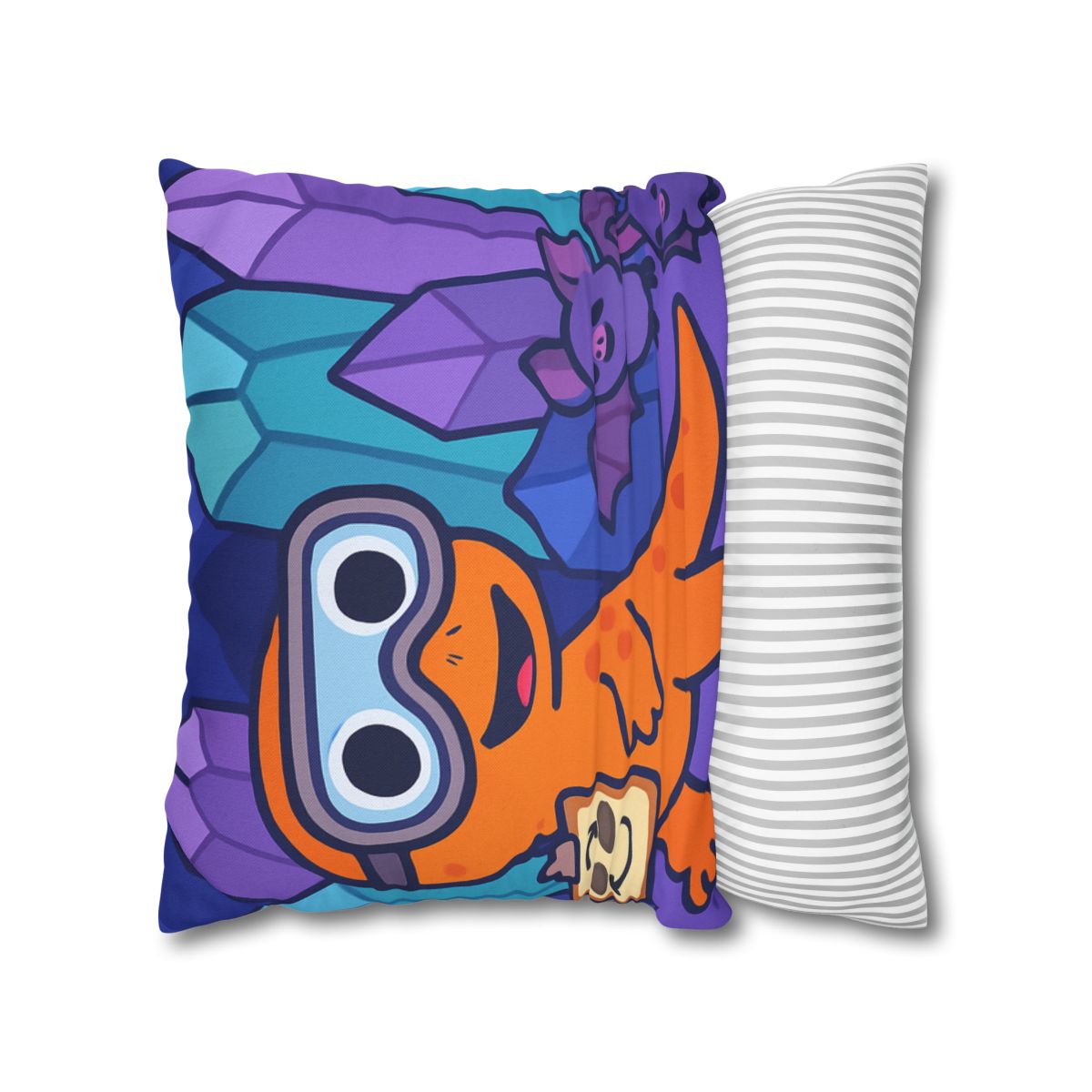 Crystal Cavern Salamander Science Team trendy patterned pillow cases