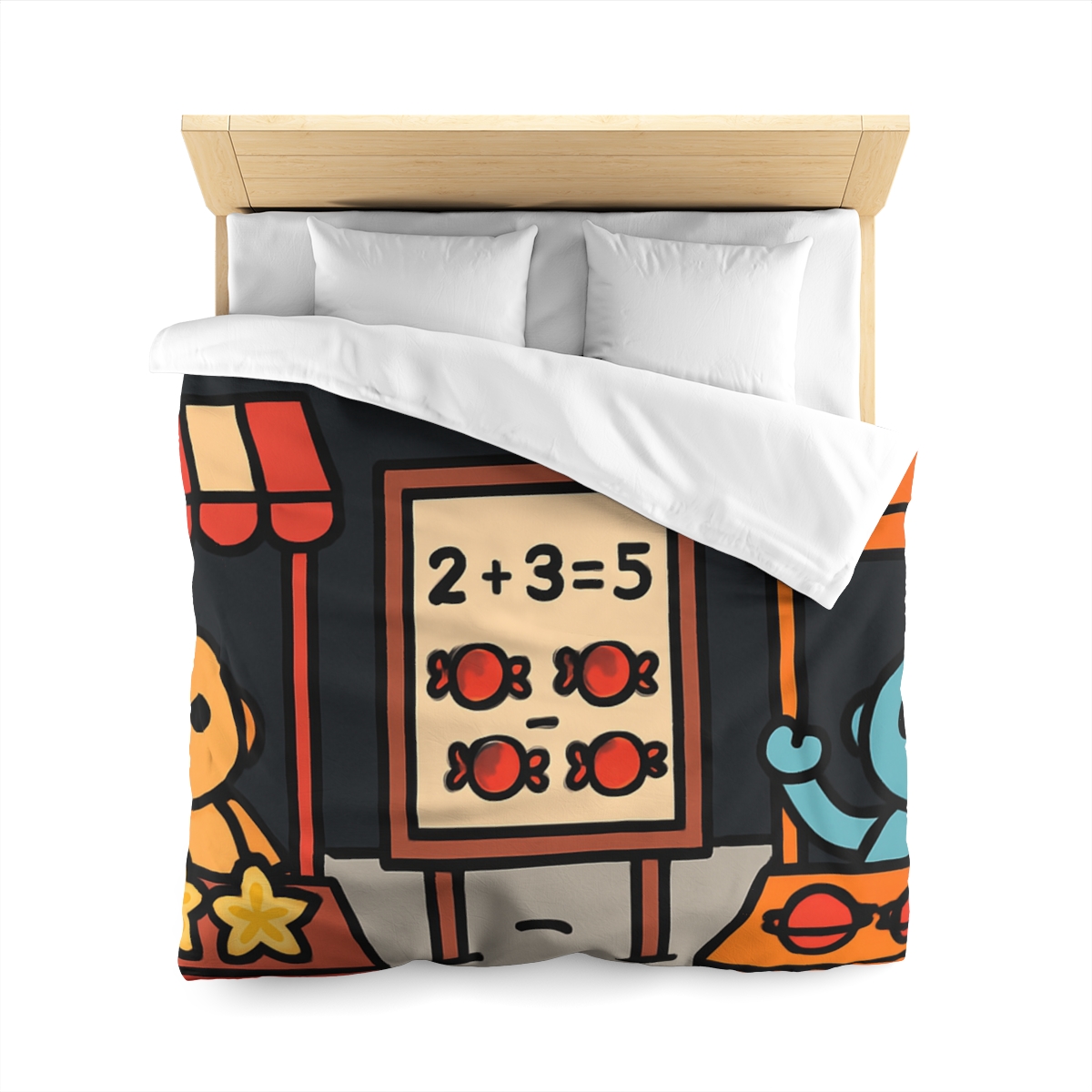 Moonlight Market Run By Friendly Robots warm winter duvets