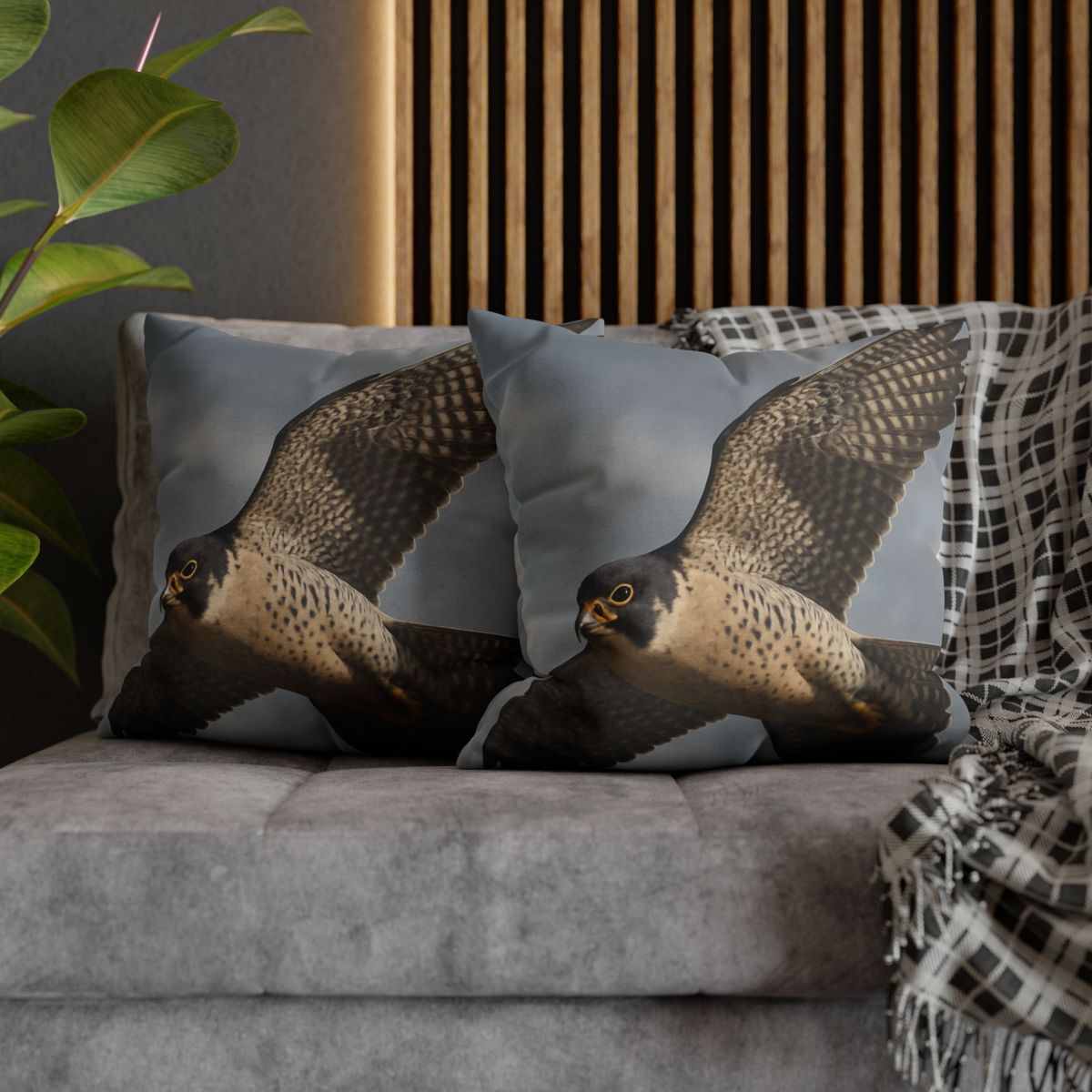 Sky Lance Peregrine Falcon unique gift pillow cases