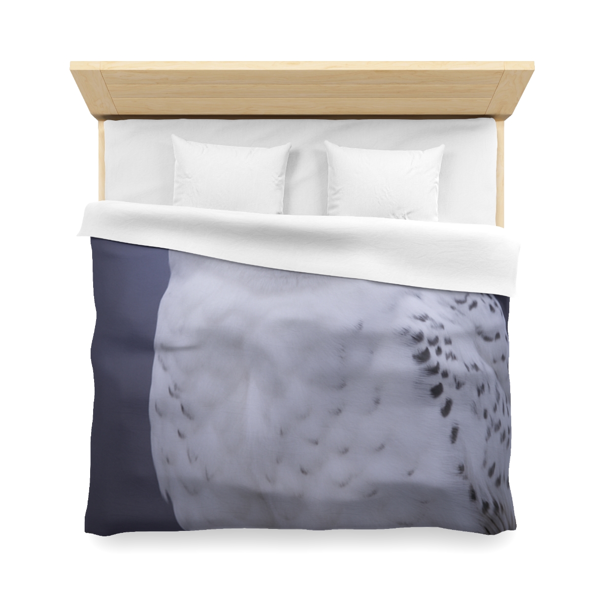 Twilight Watcher Snowy Owl soft comforter duvets