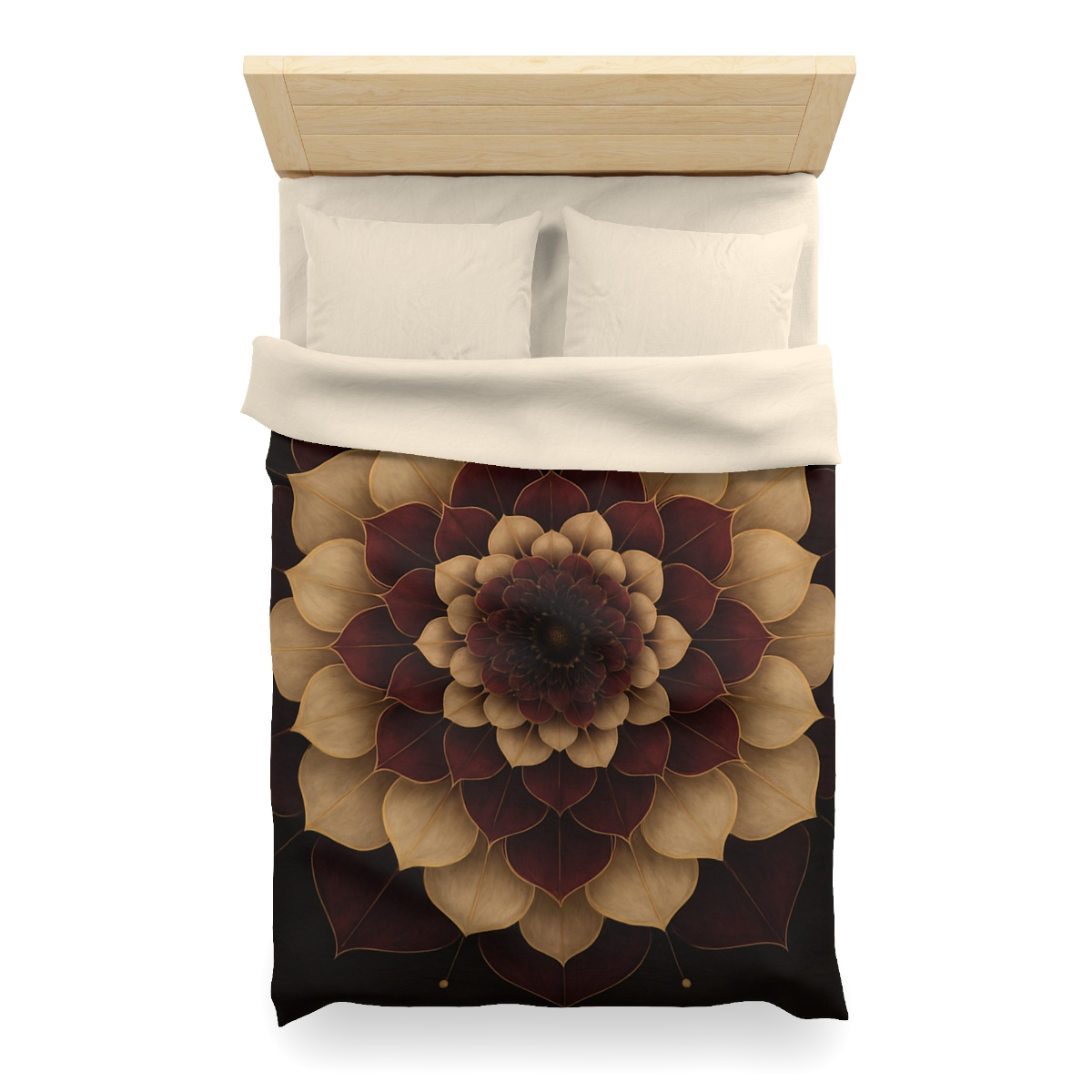 Petal Orbit Mandala stylish duvet covers