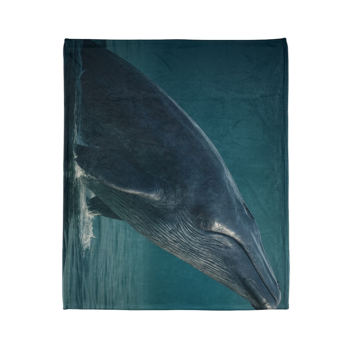Ocean Song Blue Whale soft fleece blankets