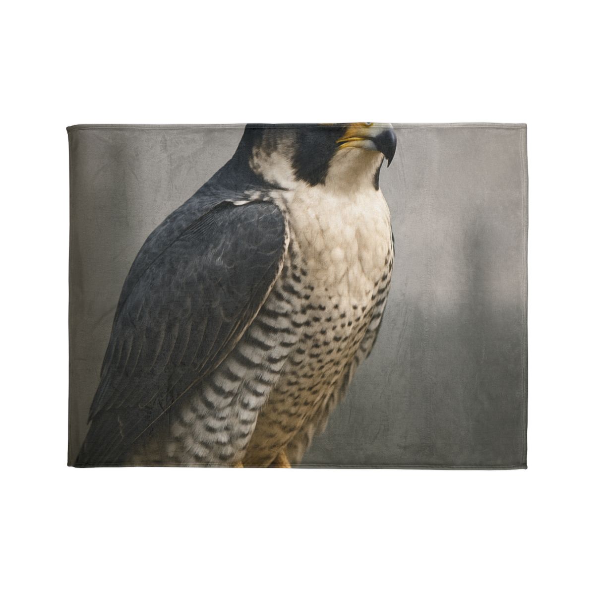 Starlit Vigil Peregrine Falcon trendy patterned blankets