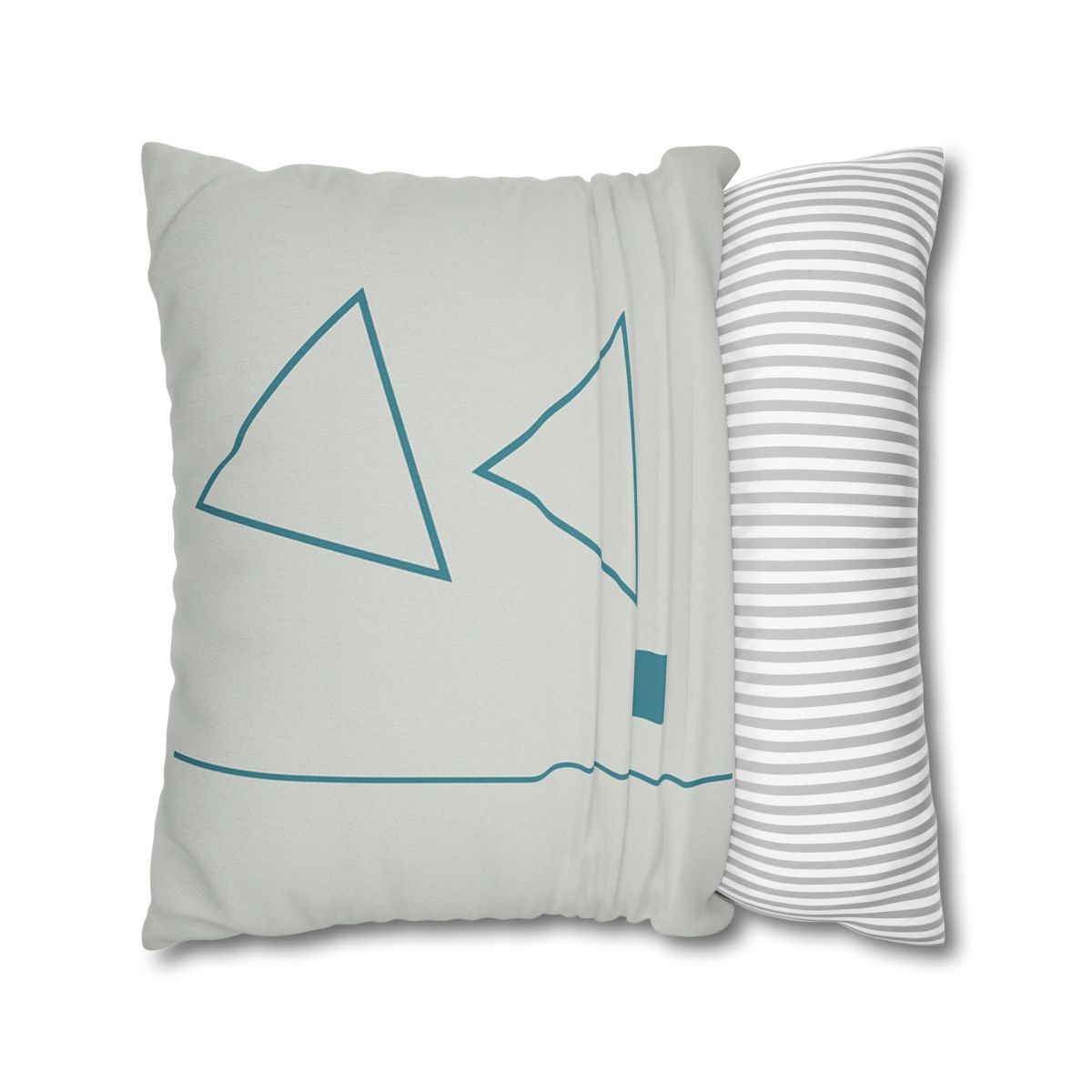 Staggered Triangles With Silent Axis custom pillow cases