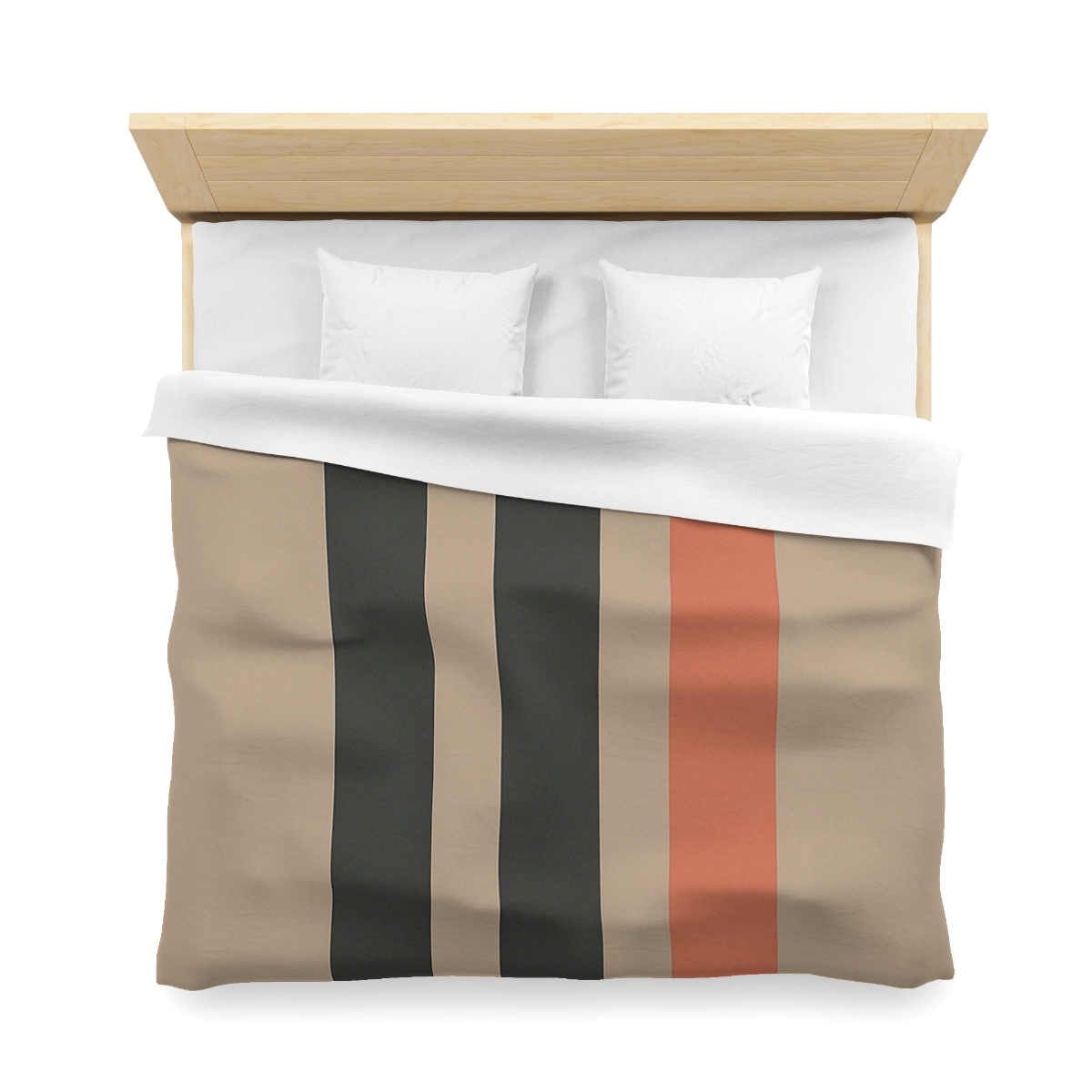 Balanced Triad Of Bars custom duvets