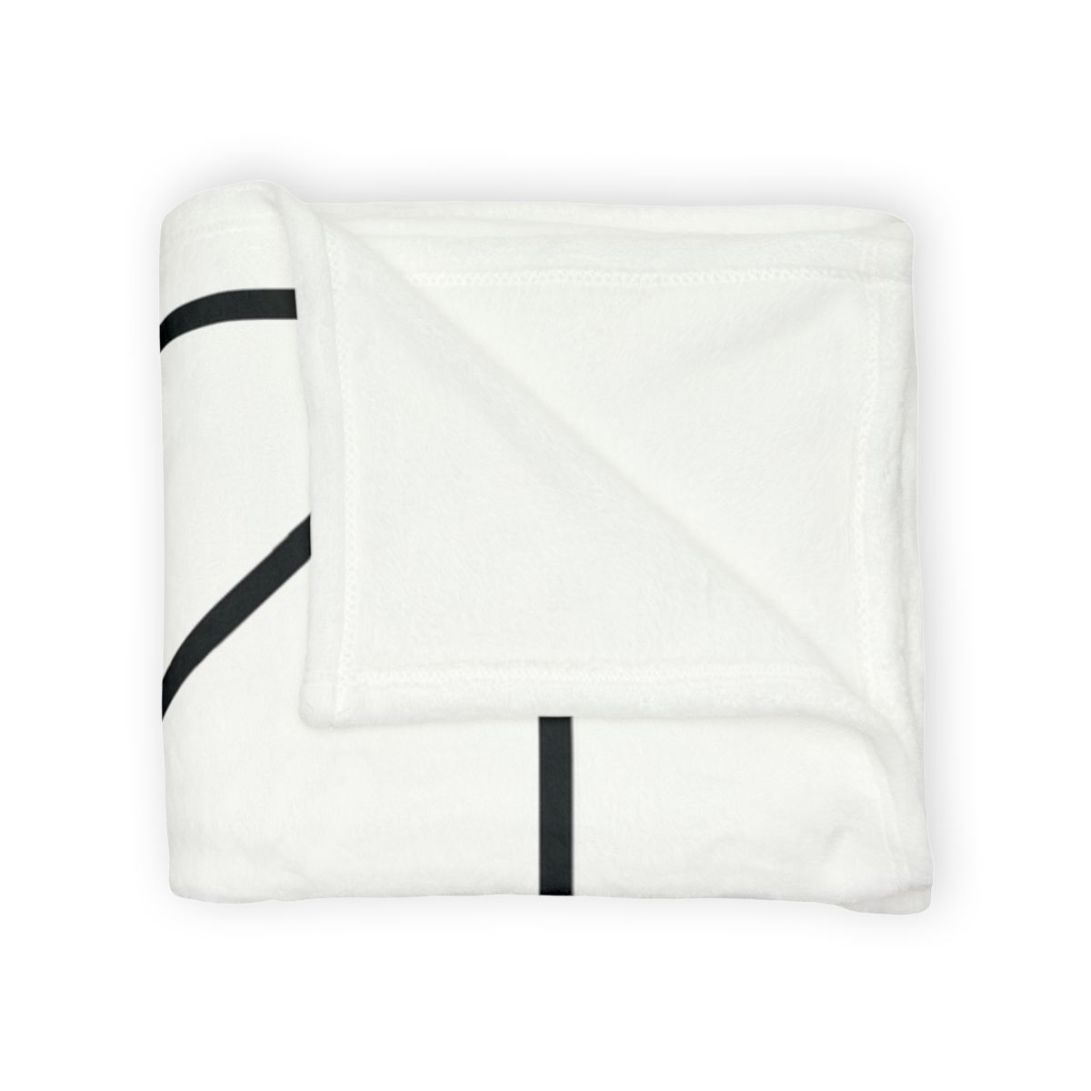 Diagonal Frame Split personalized cozy blankets