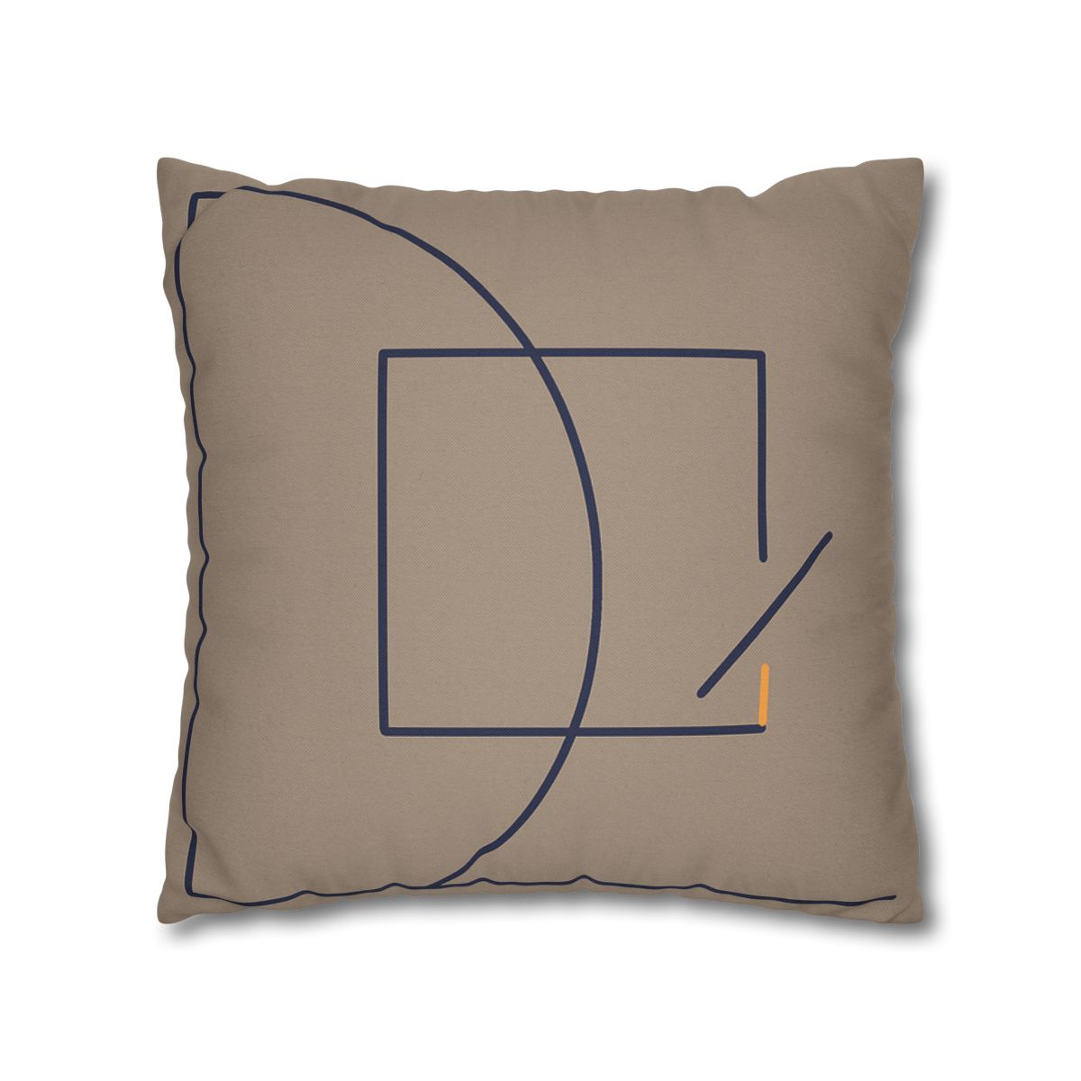 Corner Arc With Nested Open Square trendy patterned pillow cases