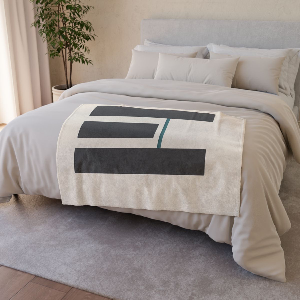 Staggered Bars With Quiet Opening warm winter blankets