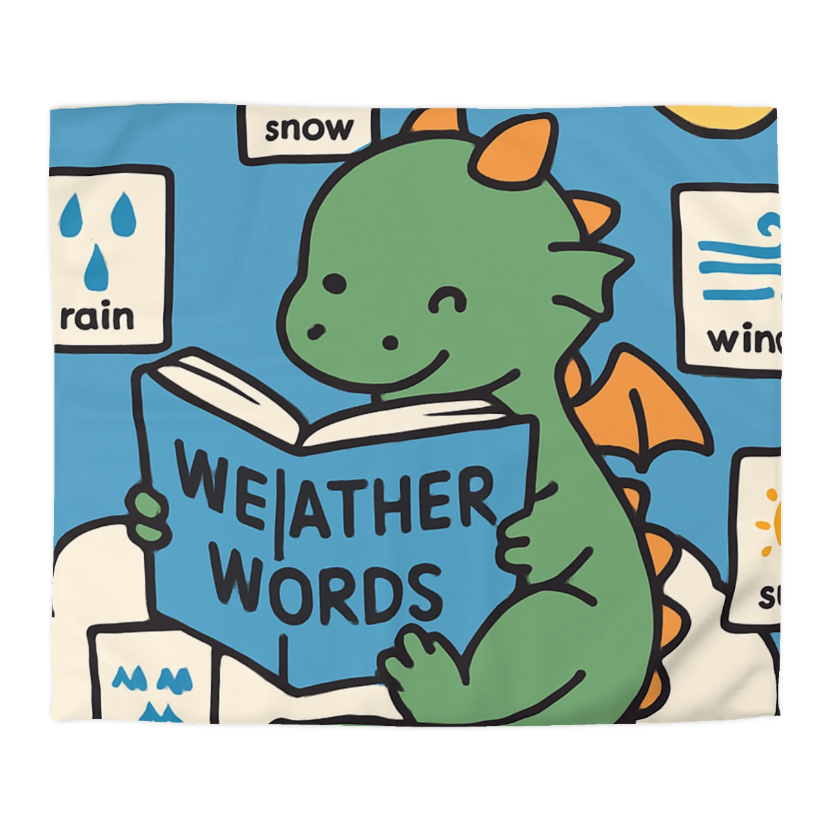 Cloud Library Dragon custom duvets