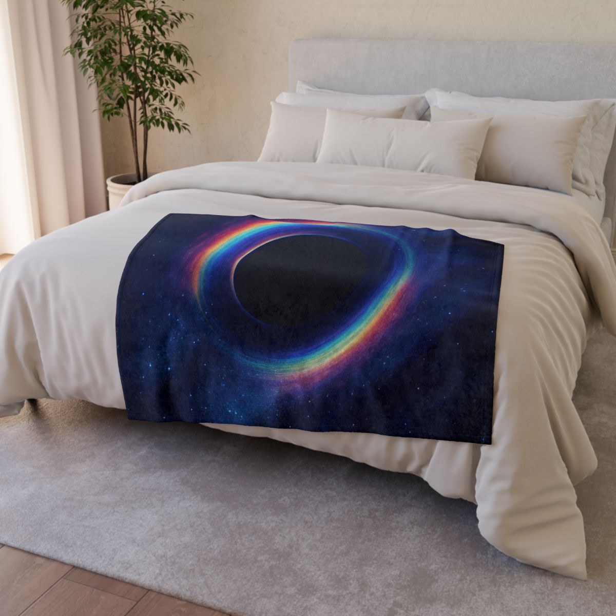 Prismatic Lensing Halo Drift unique gift blankets