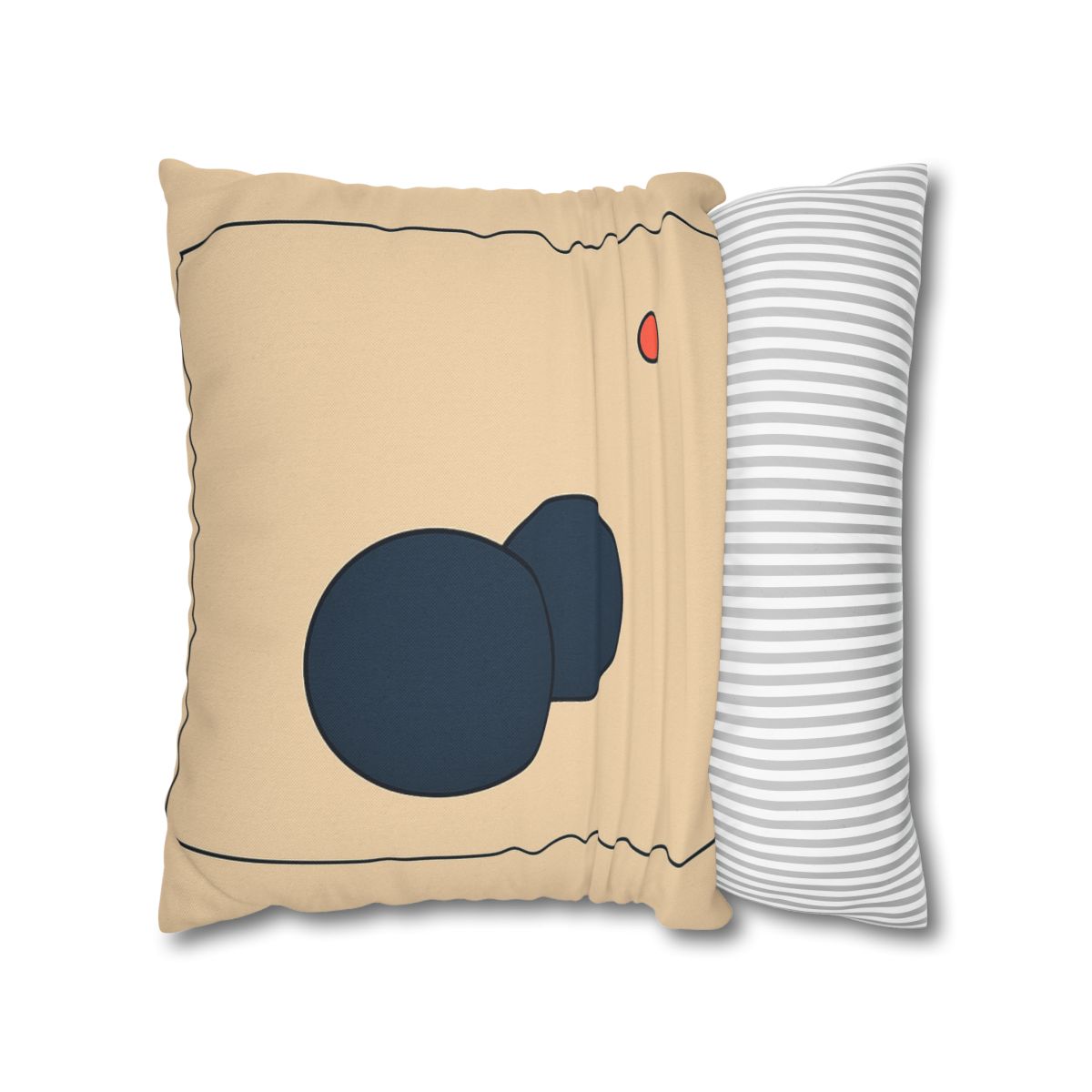 Offset Frame With Two Quiet Discs stylish decorative pillowcases