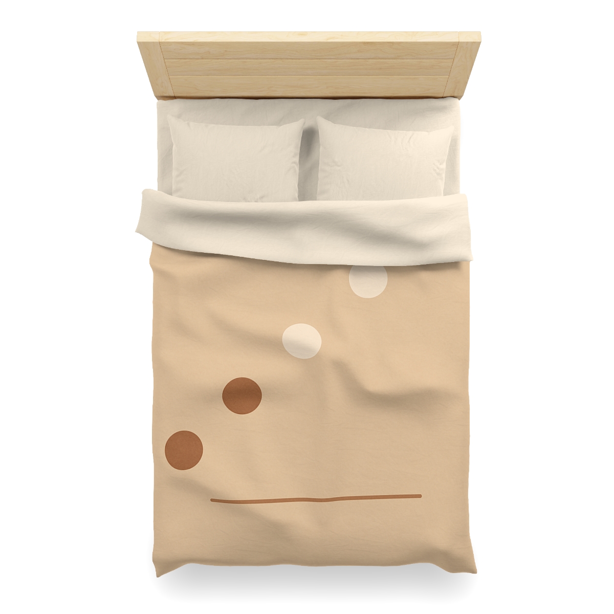 Diagonal Cluster With Hidden Void designer printed duvets